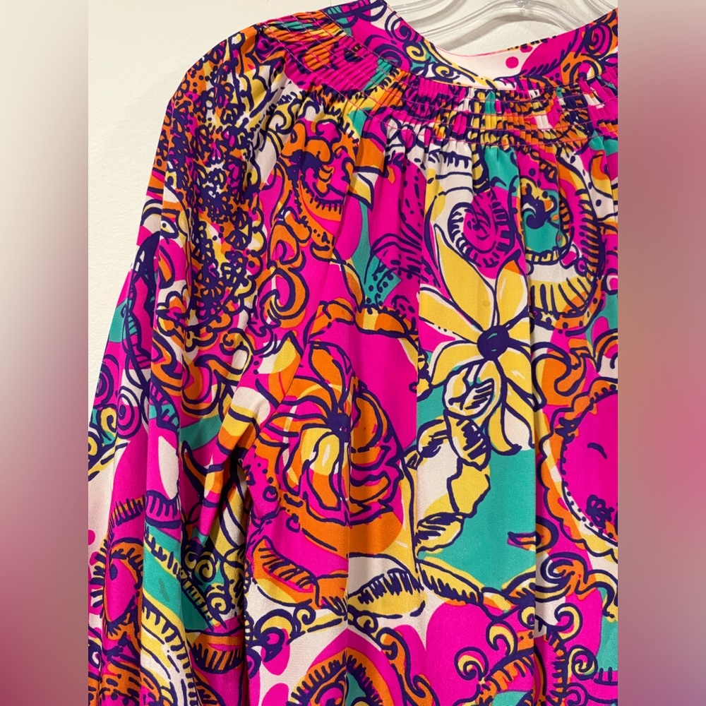 Lilly Pulitzer Elsa Blouse Size XS - Picture 4 of 10